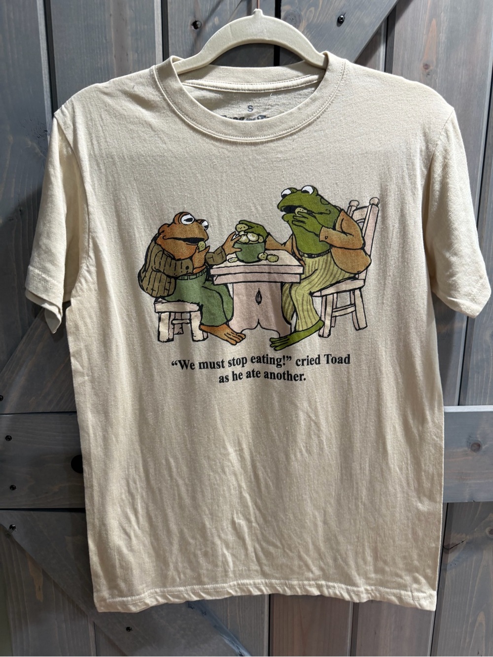 Frog & Toad Together Arnold Lobel Graphic Tee Size Small